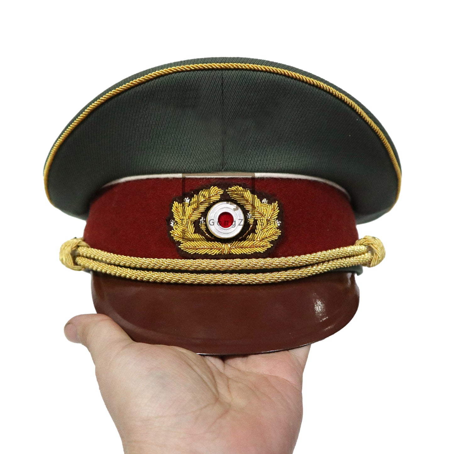 德国美术生帽子大檐帽cosplay普鲁士风格 Prussian‑Style German Art‑Student Peaked Cap, Cosplay