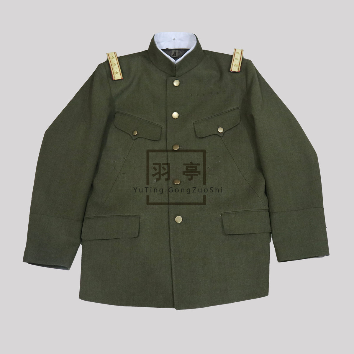 旧日本陆军昭五式将校制服影视道具电影拍摄专用IJA M1930 Showa Type 5 Officer Uniform, Professional Film & Movie Shooting Prop