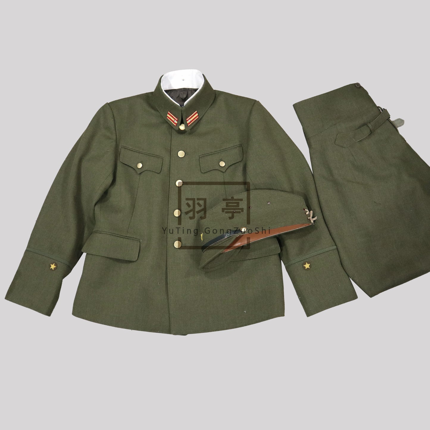 日本三式制服高品质的电影道具Type 3 Japanese Army Uniform