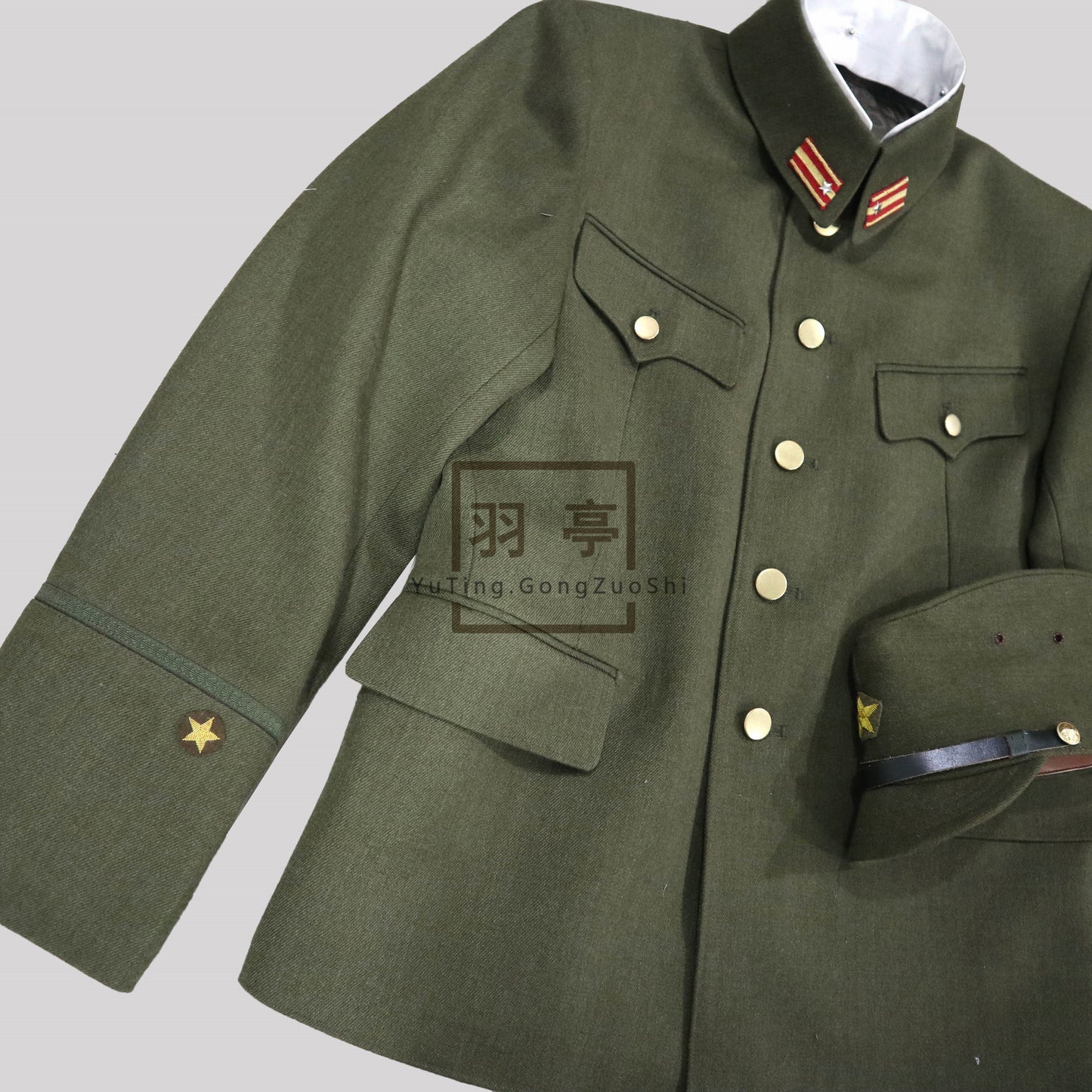 日本三式制服高品质的电影道具Type 3 Japanese Army Uniform
