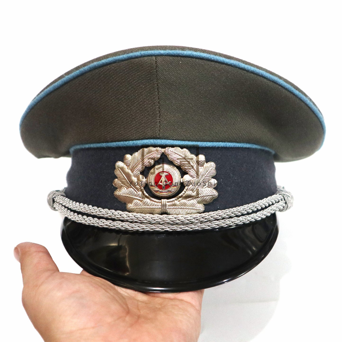 复制东德防空大檐帽