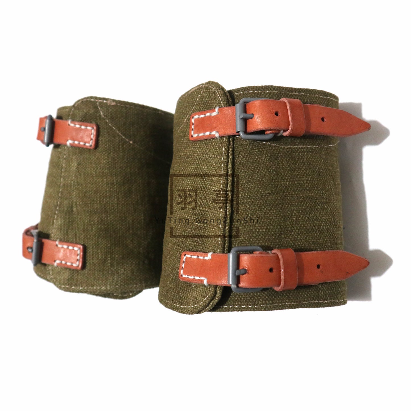 复制二战德国绑腿WWII German Wool Puttees Leg Wraps, Military Reenactment Movie Costume Prop