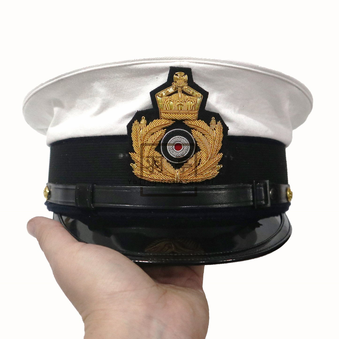 复制一战德国海军夏季大檐帽