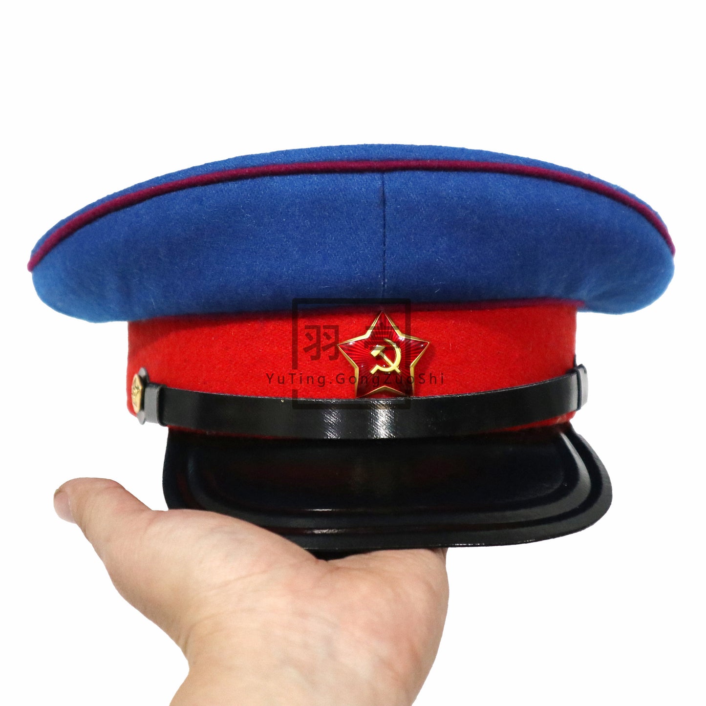 复制前苏联内务部大檐帽