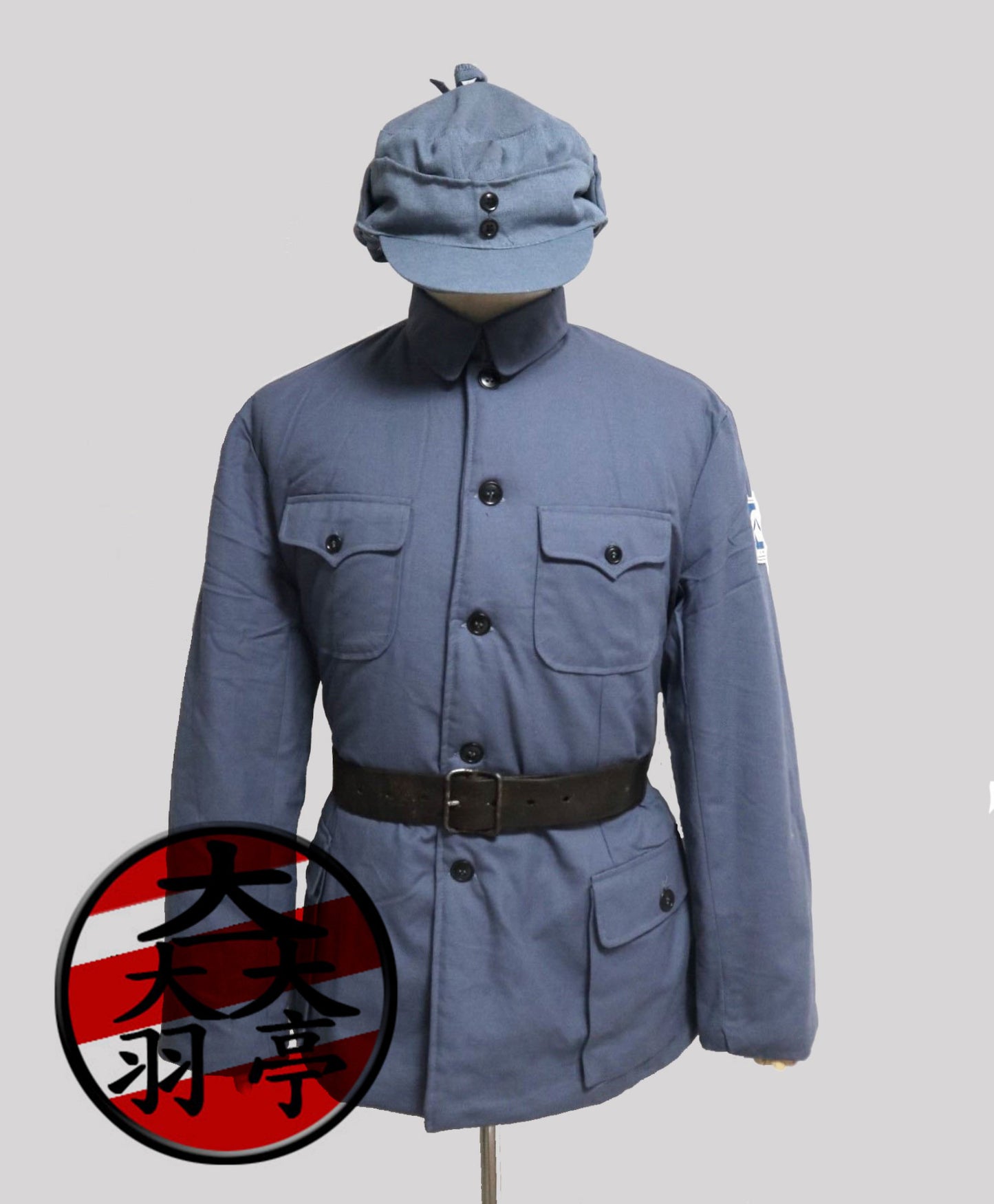 羽亭推荐国军八路冬季棉服亮剑影视道具舞台道具新四军袄话剧cosp