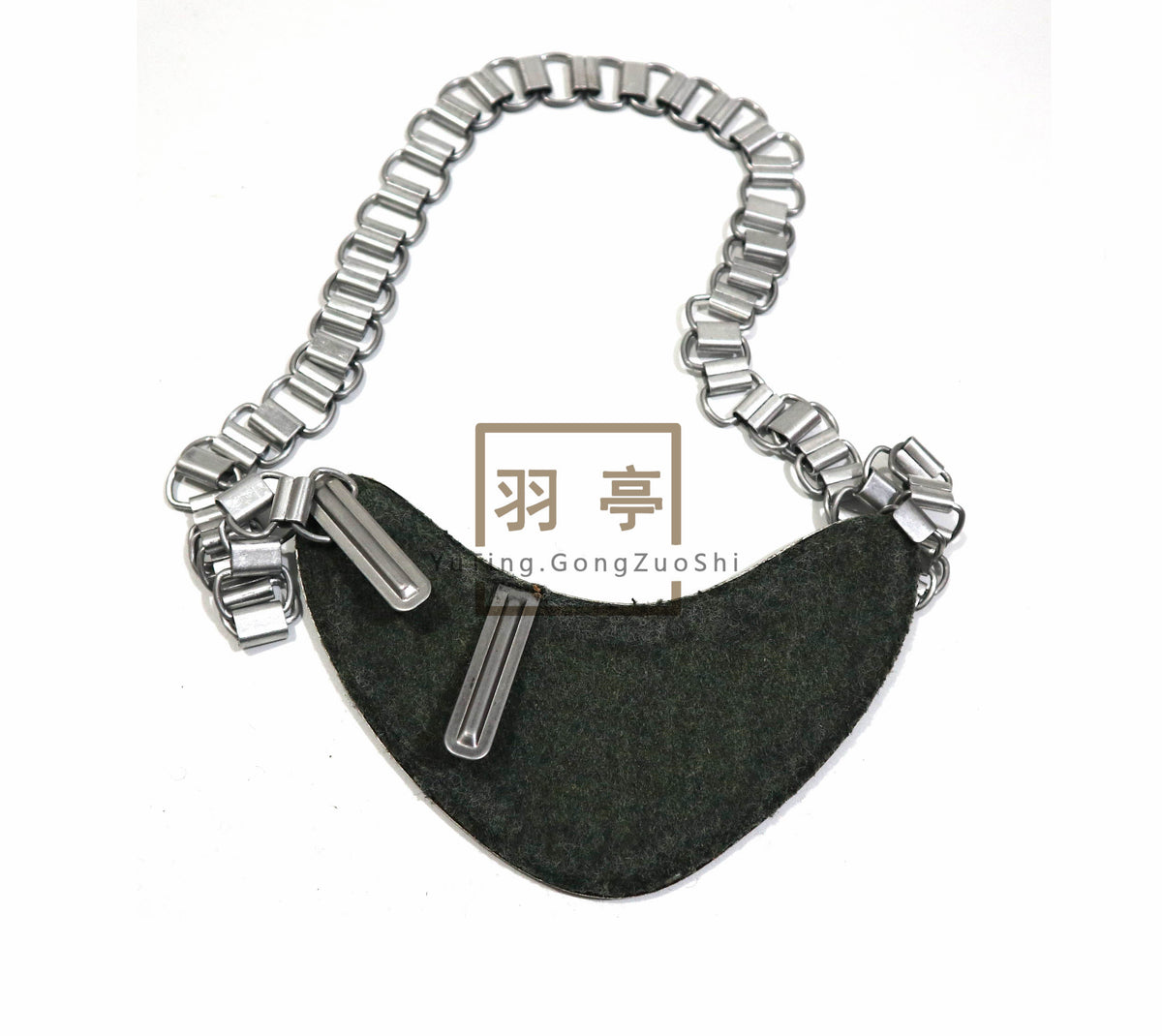 羽亭推荐德宪兵狗牌链子cosplay重演金属夜光gen Yuting Recommended, German‑Style Military Police Dog Tag with Chain, Metal Luminous Model, for Cosplay & Reenactment, Gen‑Spec Reproduction