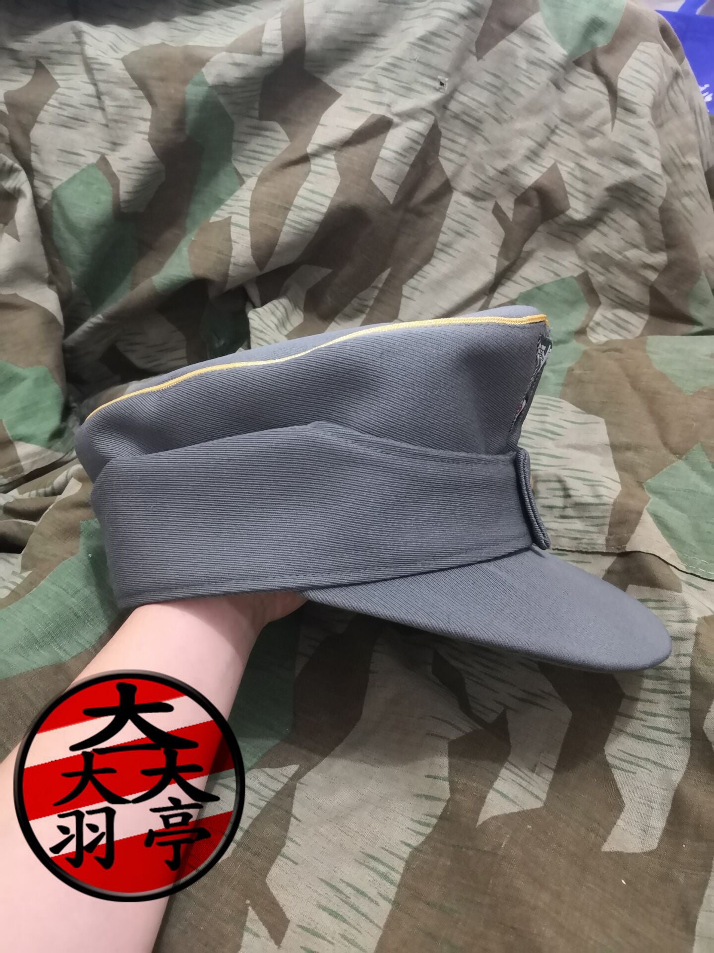 羽亭推荐德国ww2马裤呢将官山地帽隆美尔同款制服装备户外野战