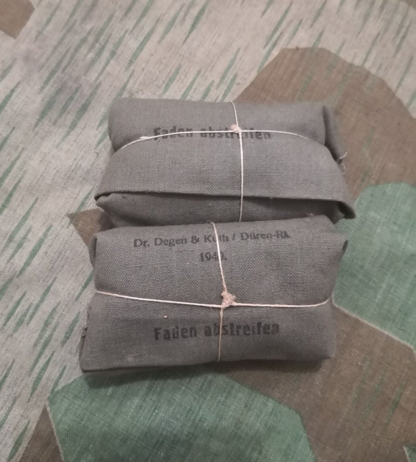 羽亭推荐ww2战时原品1940急救医疗包绷带制服装备历史纪念收藏