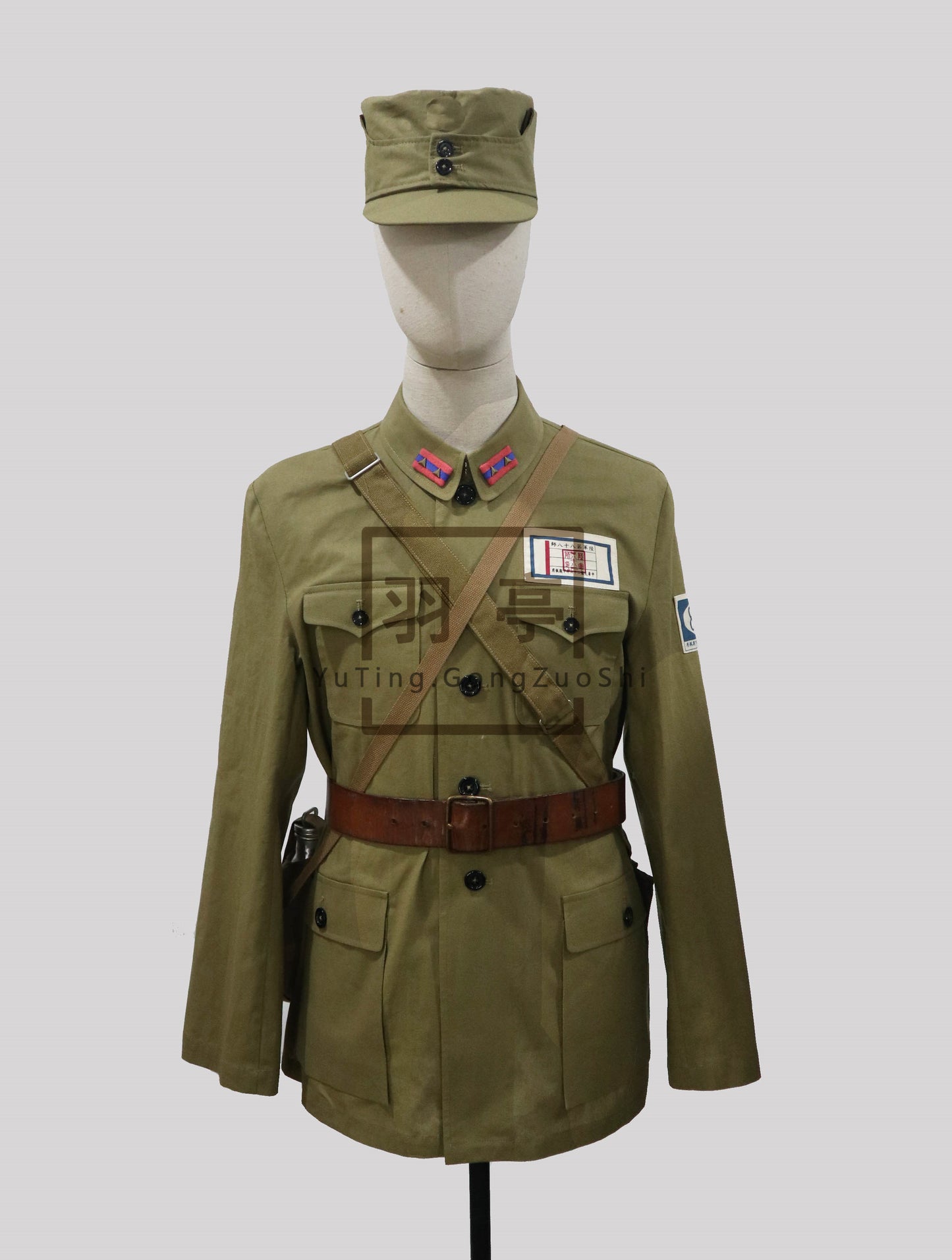 羽亭国jun用影视服装道具88师cos重演棉布材质舞台话剧电影电视剧