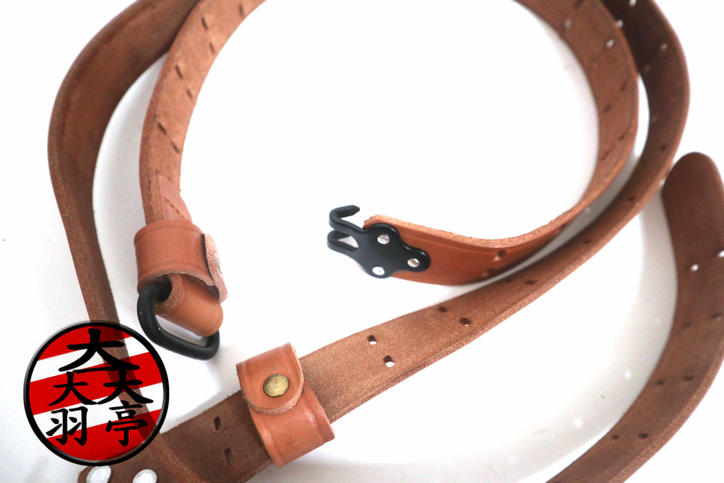 羽亭推荐美国加兰德m1背带皮质影视道具长津湖同款中影舞台八大粒