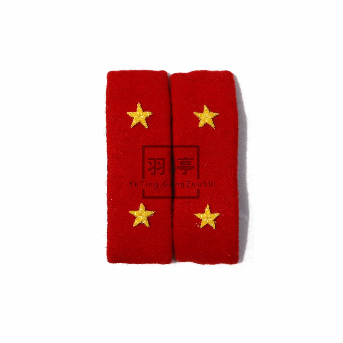 旧日本陆军昭五式肩章 IJA Shoulder Boards of the Type 1930 Uniform, Imperial Japanese Army