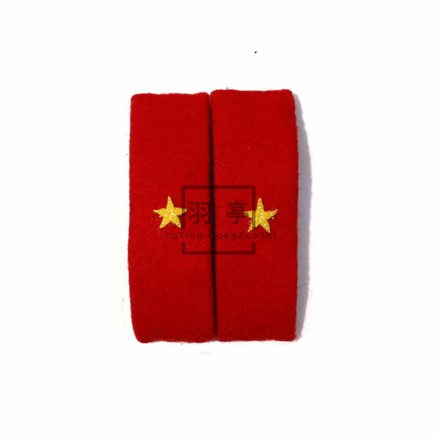 旧日本陆军昭五式肩章 IJA Shoulder Boards of the Type 1930 Uniform, Imperial Japanese Army