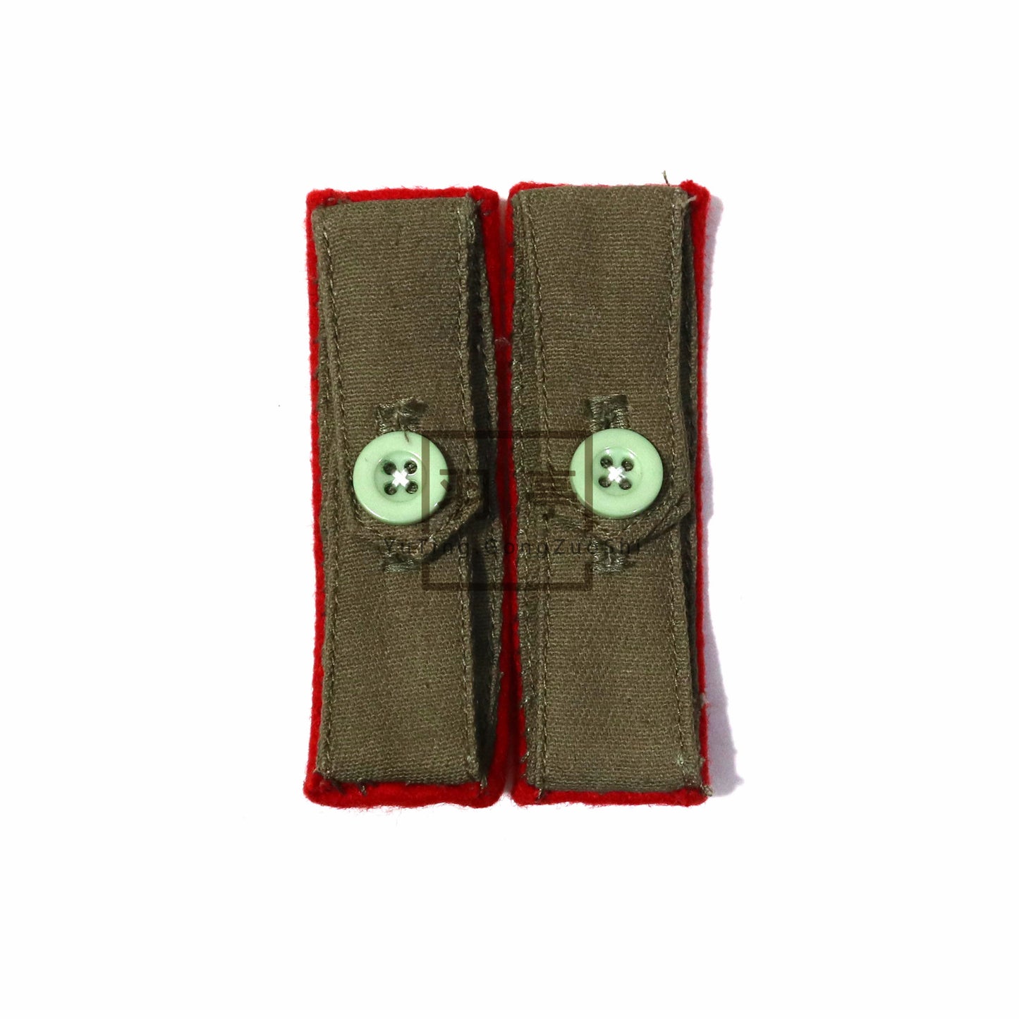 旧日本陆军昭五式肩章 IJA Shoulder Boards of the Type 1930 Uniform, Imperial Japanese Army