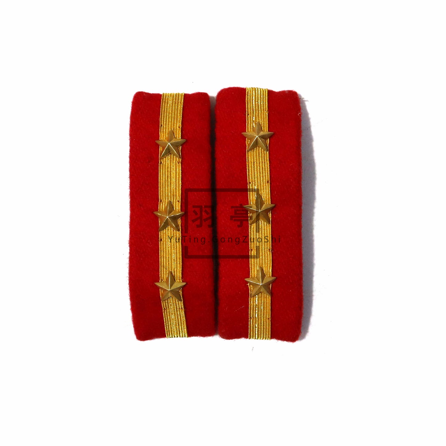 旧日本陆军昭五式肩章 IJA Shoulder Boards of the Type 1930 Uniform, Imperial Japanese Army