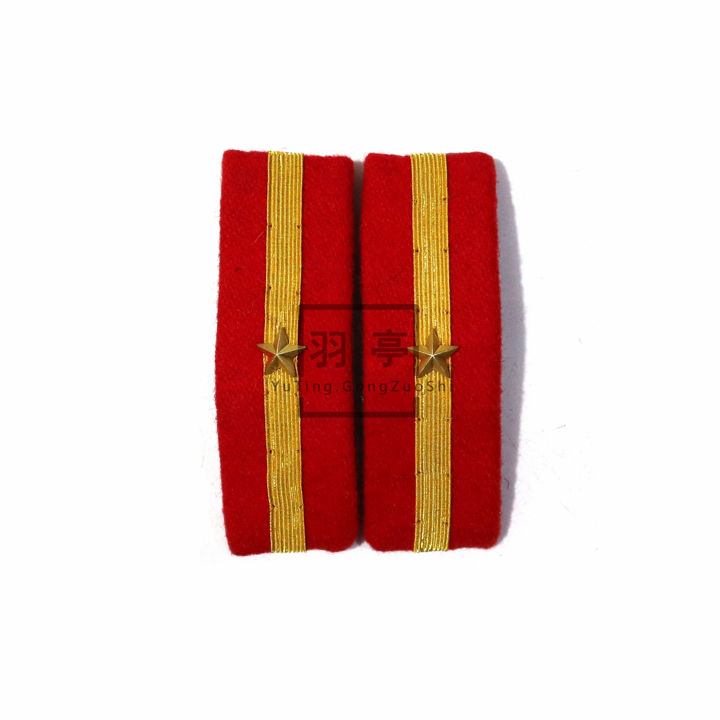 旧日本陆军昭五式肩章 IJA Shoulder Boards of the Type 1930 Uniform, Imperial Japanese Army