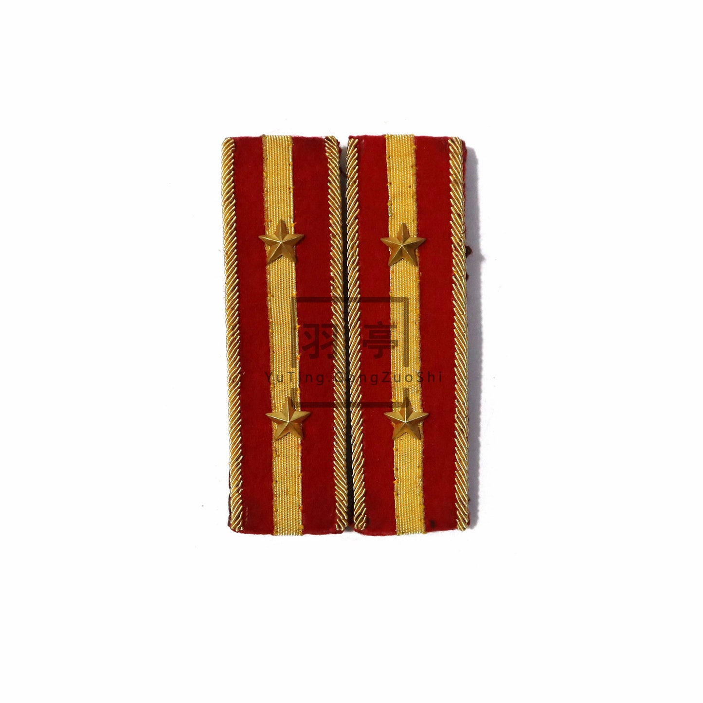 旧日本陆军昭五式肩章 IJA Shoulder Boards of the Type 1930 Uniform, Imperial Japanese Army