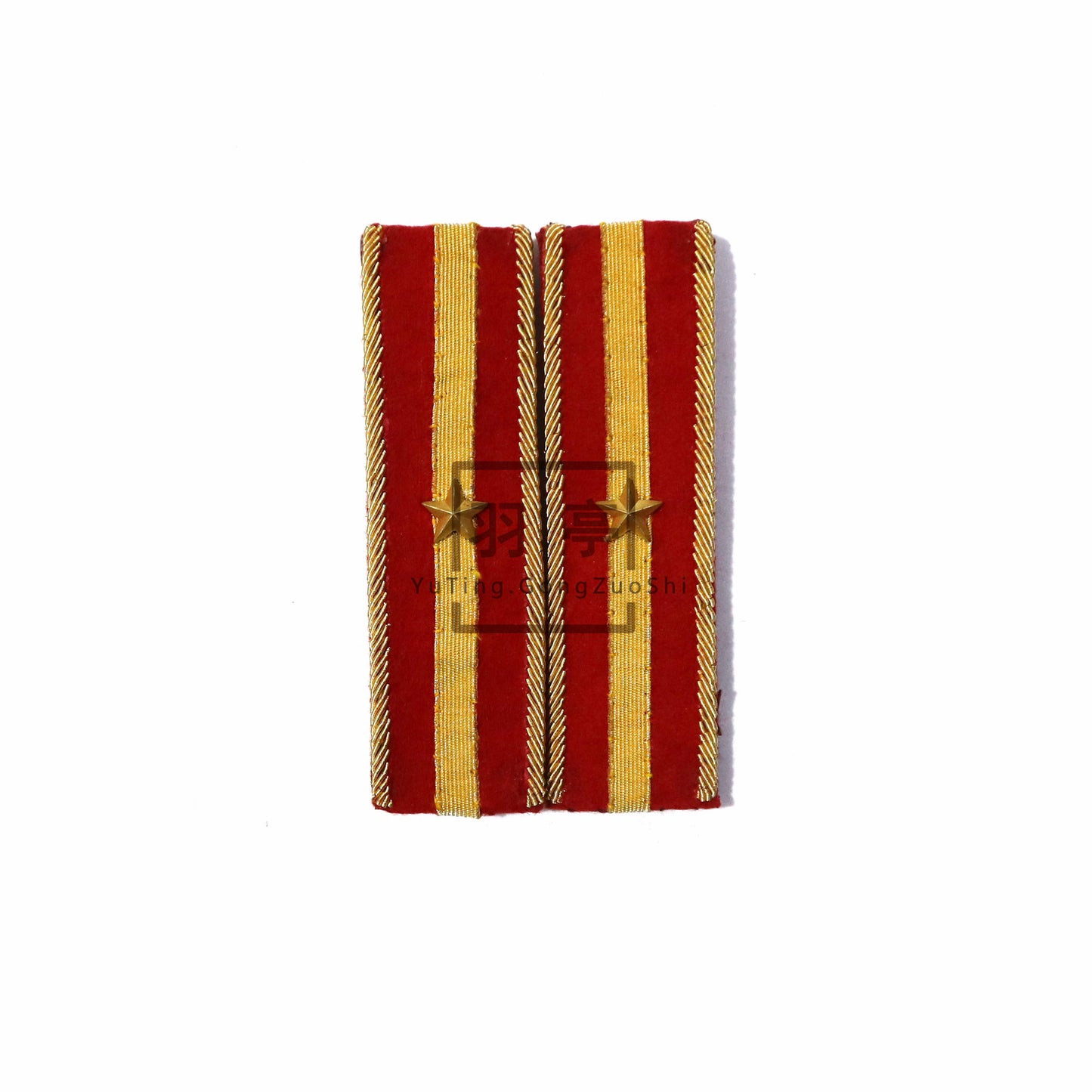 旧日本陆军昭五式肩章 IJA Shoulder Boards of the Type 1930 Uniform, Imperial Japanese Army