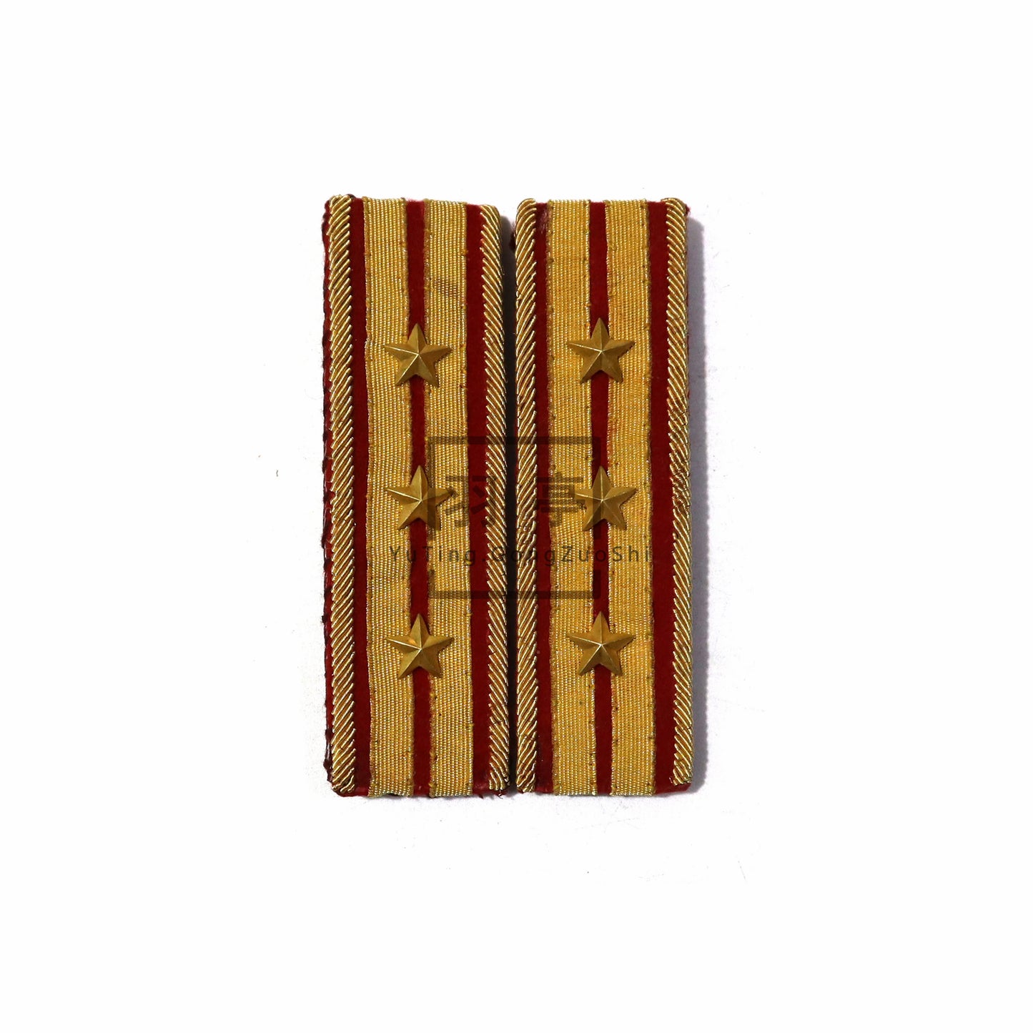 旧日本陆军昭五式肩章 IJA Shoulder Boards of the Type 1930 Uniform, Imperial Japanese Army