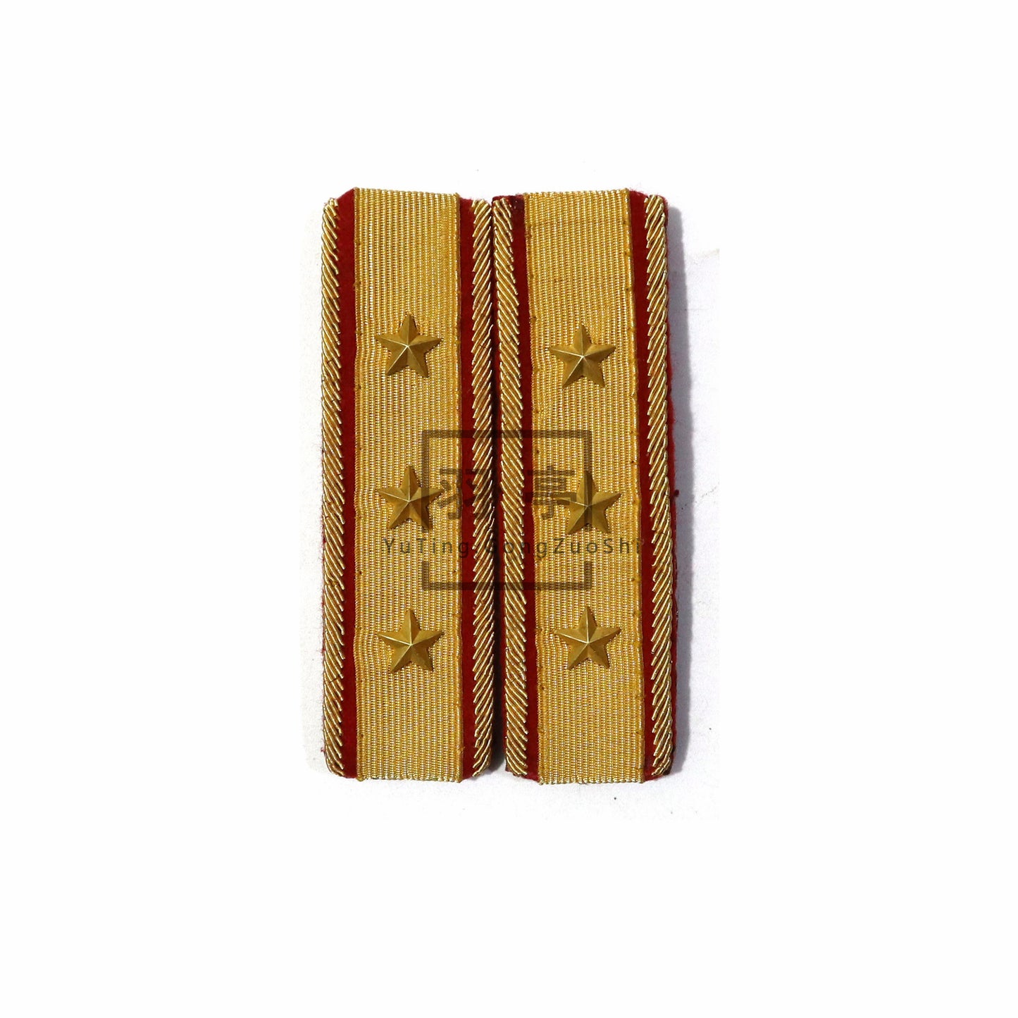 旧日本陆军昭五式肩章 IJA Shoulder Boards of the Type 1930 Uniform, Imperial Japanese Army