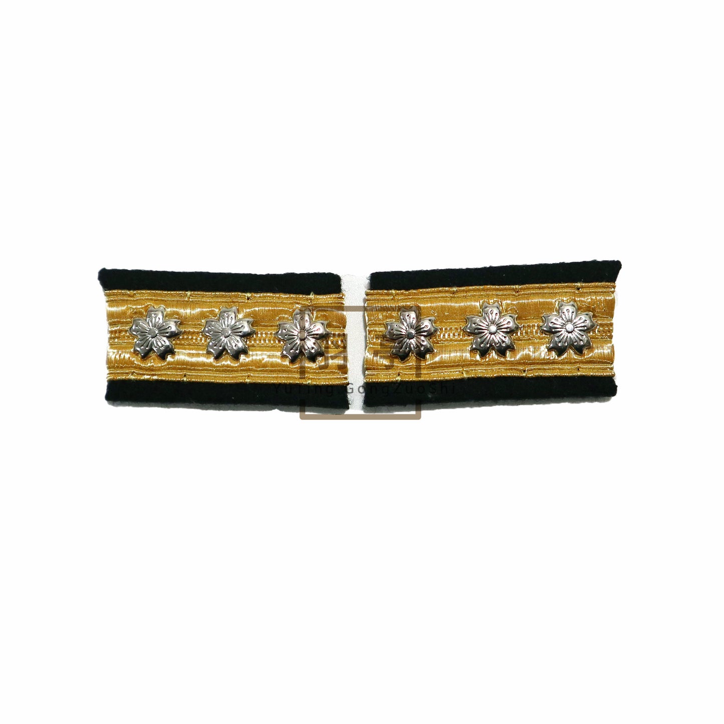 旧日本海军一种襟章ijn Collar insignia of a type of Imperial Japanese Navy uniform