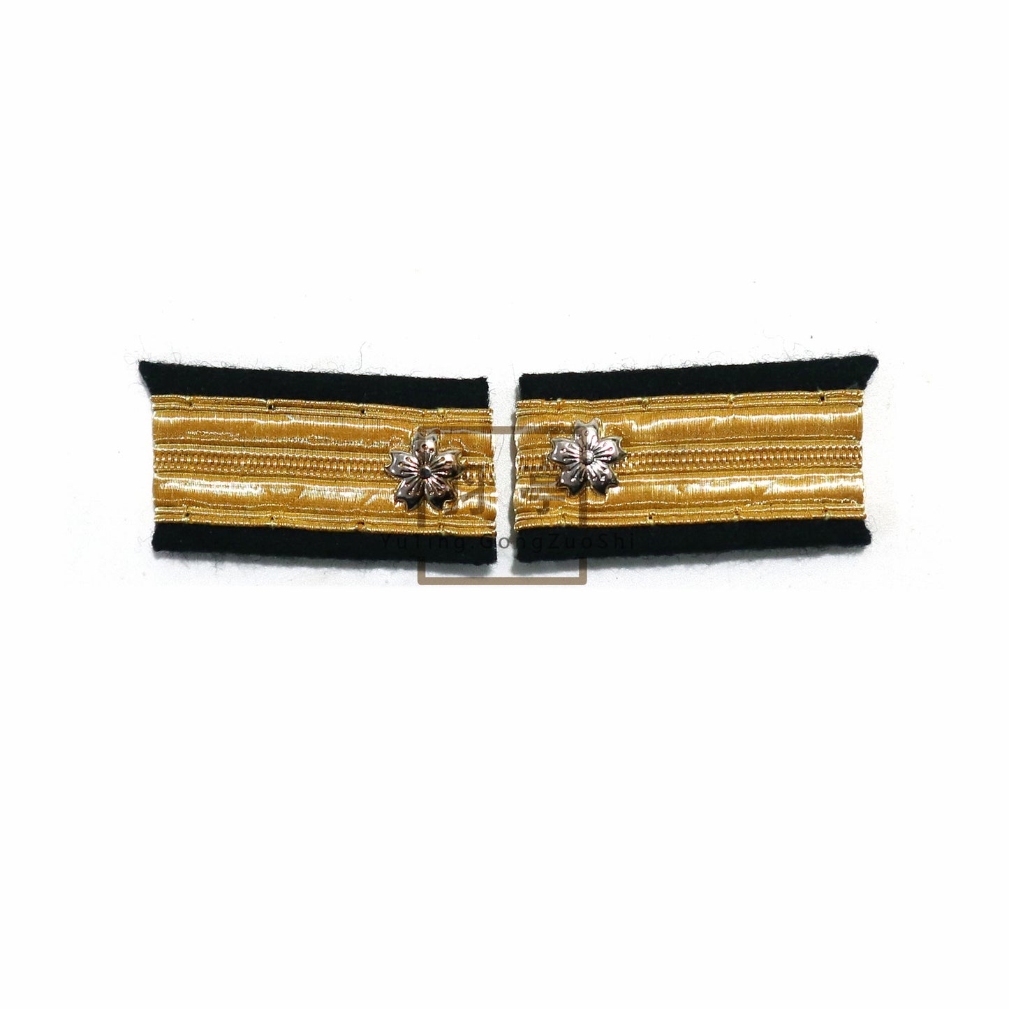 旧日本海军一种襟章ijn Collar insignia of a type of Imperial Japanese Navy uniform