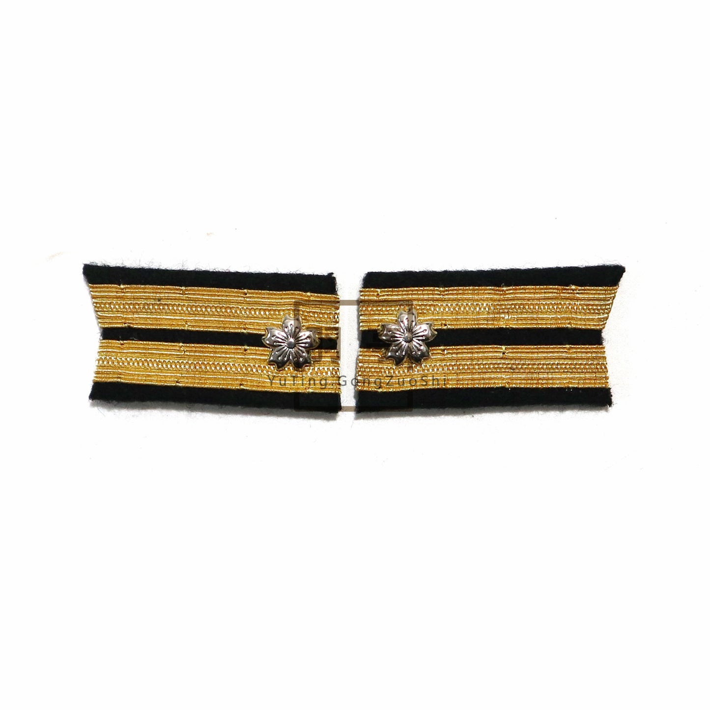 旧日本海军一种襟章ijn Collar insignia of a type of Imperial Japanese Navy uniform
