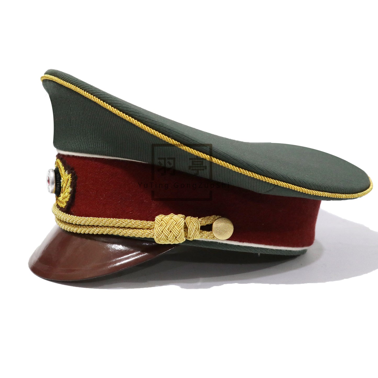 德国美术生帽子大檐帽cosplay普鲁士风格 Prussian‑Style German Art‑Student Peaked Cap, Cosplay