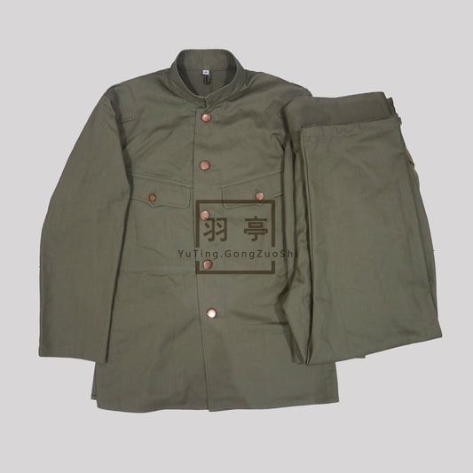 旧日本陆军昭五式士兵夏季制服IJA Shōwa Type 5 Enlisted Summer Uniform