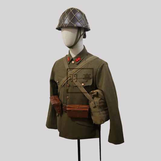 旧日本陆军九八式士兵冬季毛呢影视道具电影戏服WWII Imperial Japanese Army Type 98 Enlisted Winter Wool Uniform Replica, Movie Costume Prop