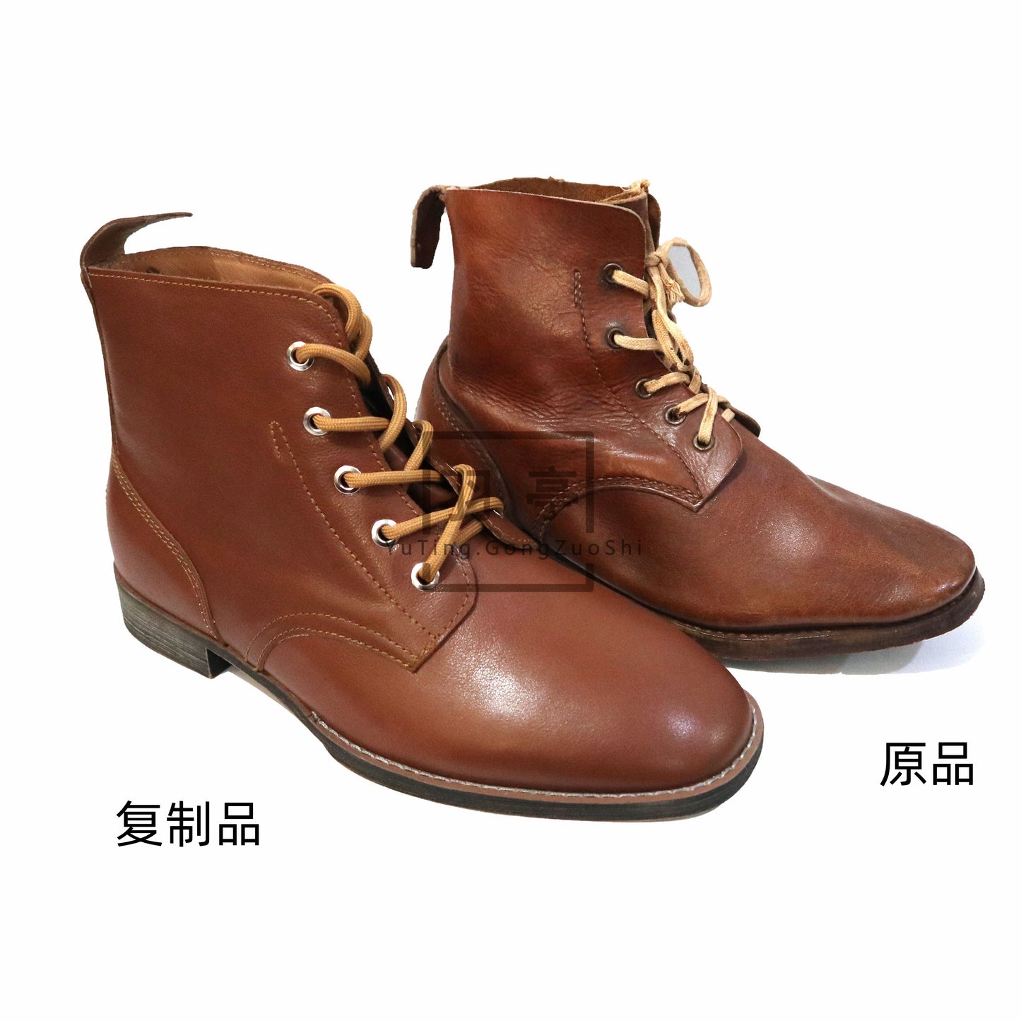 二战旧日本陆军编上靴复制品WWII IJA Lace-up Boots Replica