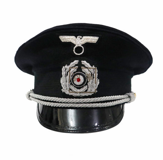 复刻二战德国海军法务大檐帽Reproduction WWII Kriegsmarine Administrative Officer Visor Cap