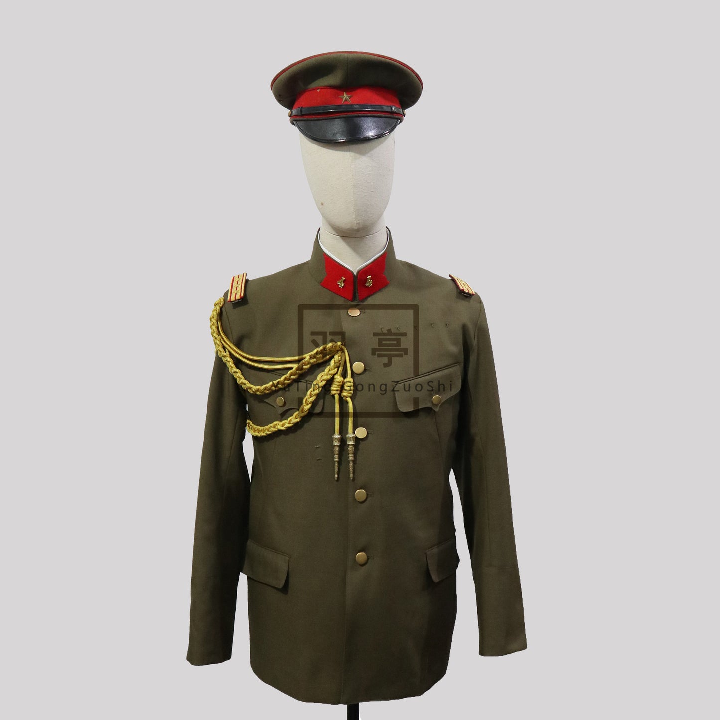 陆军昭五式夏季将校制服电影道具IJA Type 5 Summer Officer Uniform Reproduction Film Prop