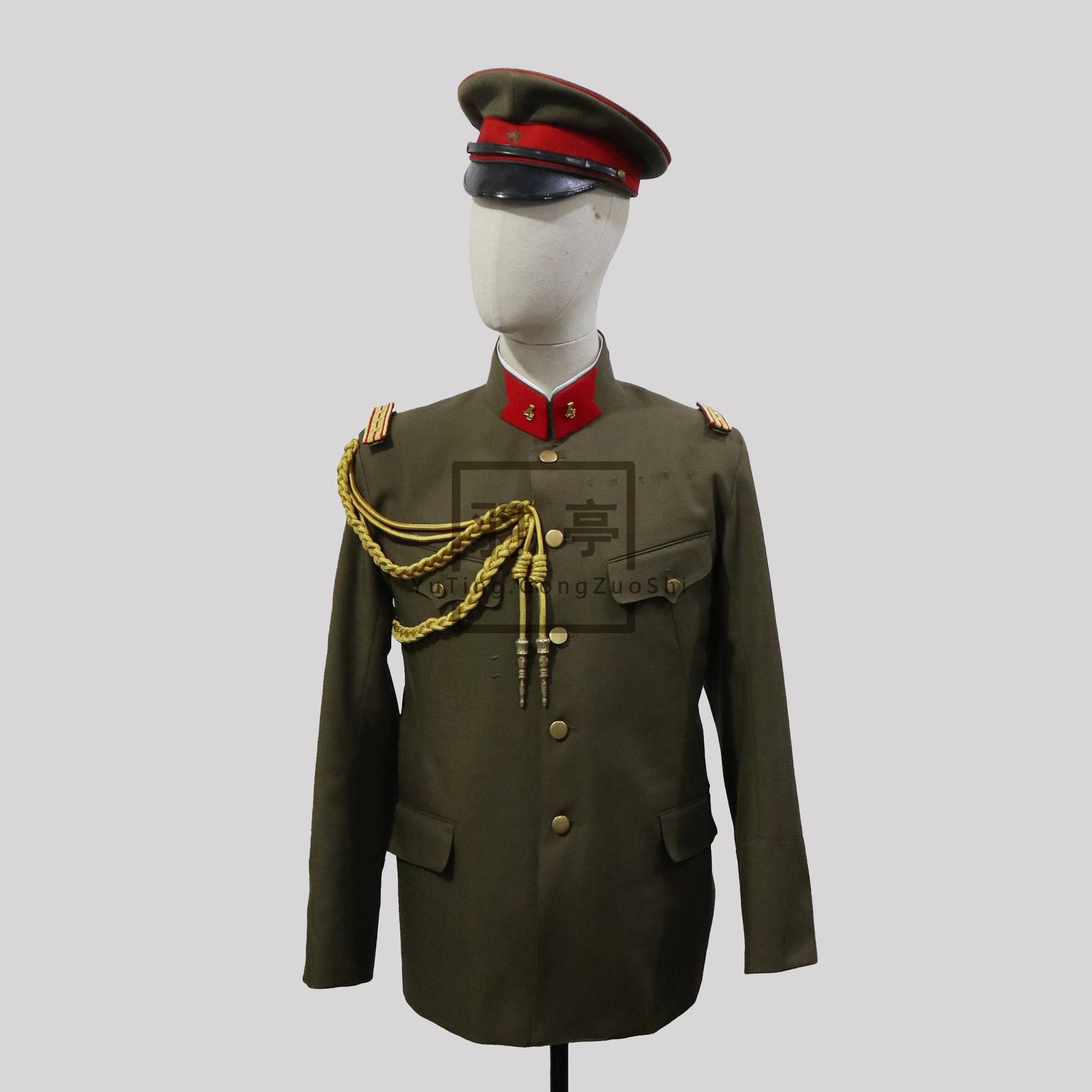 陆军昭五式夏季将校制服电影道具IJA Type 5 Summer Officer Uniform Reproduction Film Prop