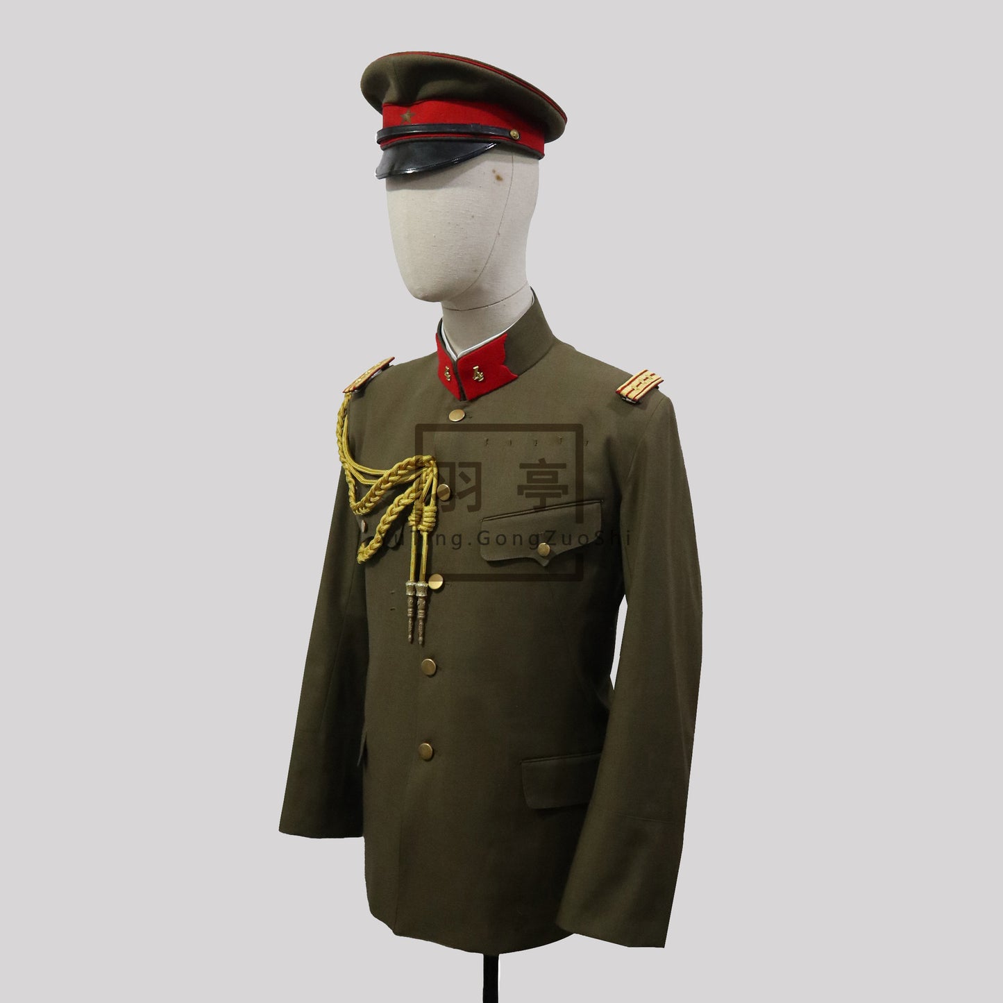 陆军昭五式夏季将校制服电影道具IJA Type 5 Summer Officer Uniform Reproduction Film Prop
