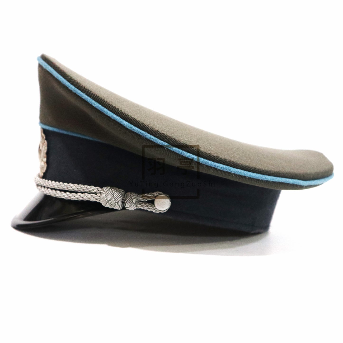 复制东德防空大檐帽