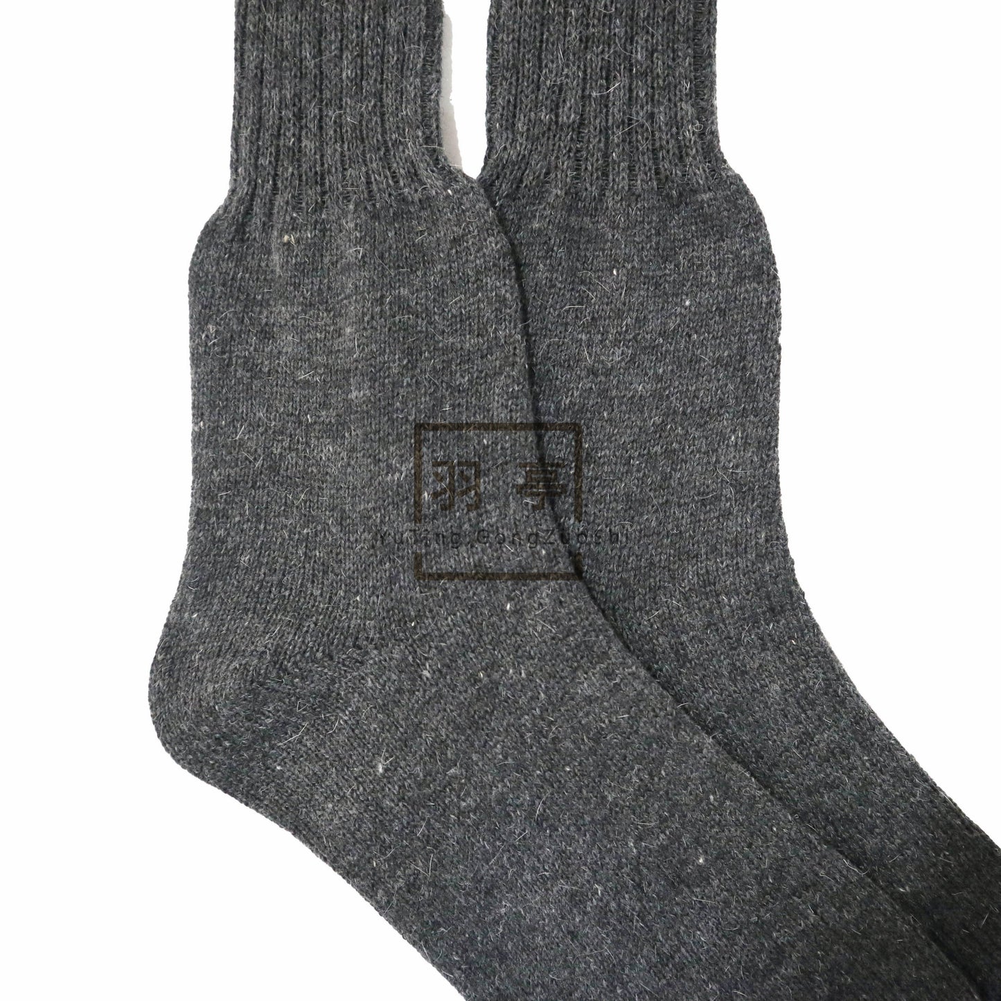 复刻二战德军士兵灰色棉袜兔毛WWII German Army Reproduction Grey Rabbit Hair Blend Socks