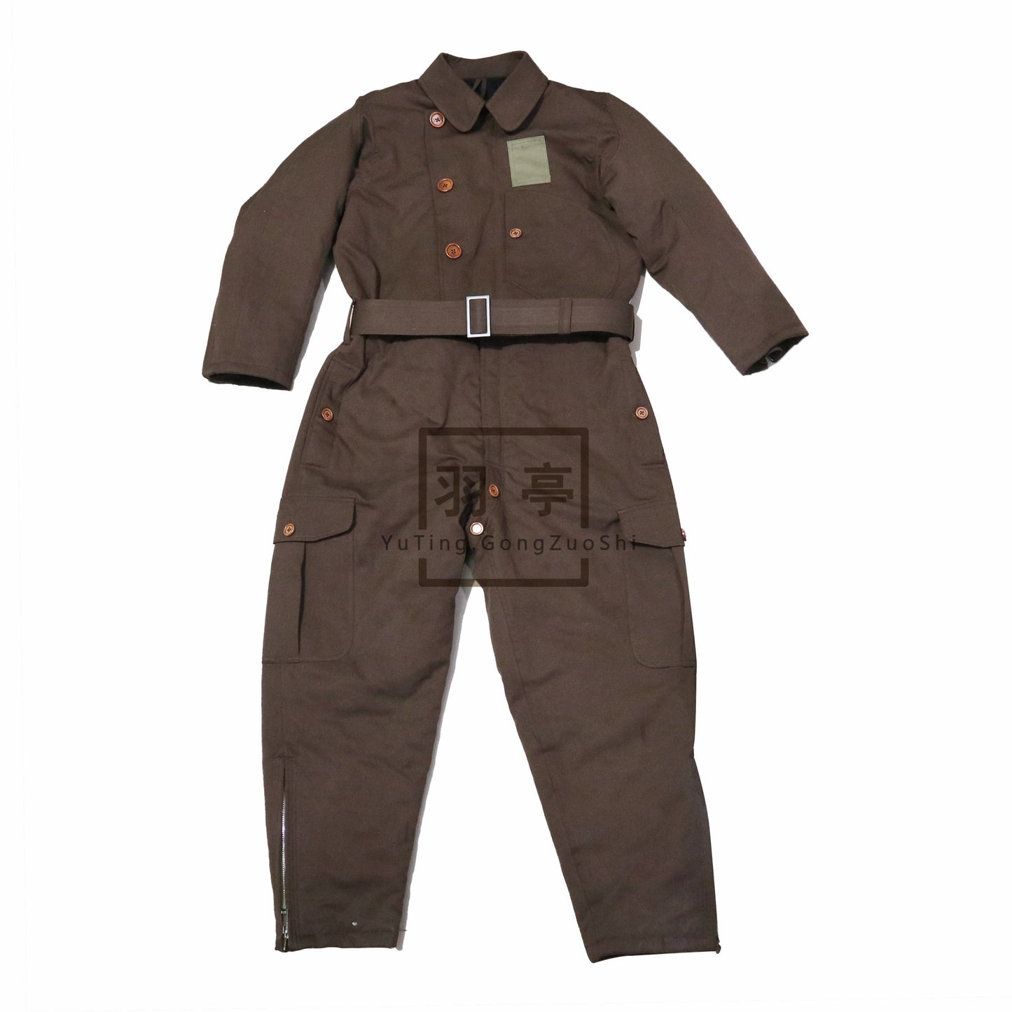 旧日本海軍航空隊飛行服複製品影視道具Imperial Japanese Navy Air Service Flight Suit Reproduction Film Prop