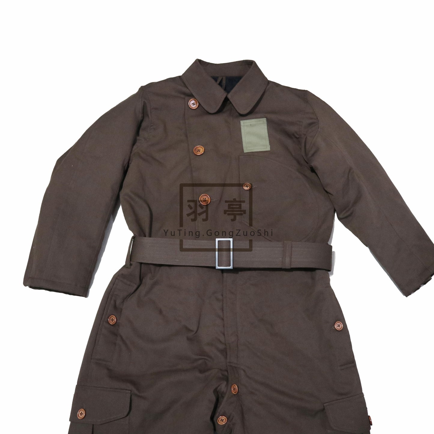 旧日本海軍航空隊飛行服複製品影視道具Imperial Japanese Navy Air Service Flight Suit Reproduction Film Prop