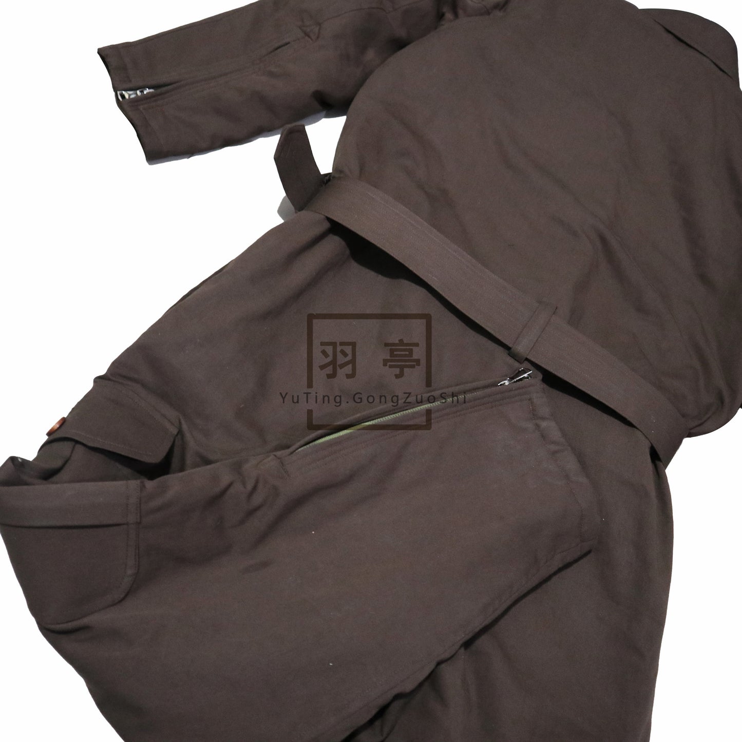 旧日本海軍航空隊飛行服複製品影視道具Imperial Japanese Navy Air Service Flight Suit Reproduction Film Prop