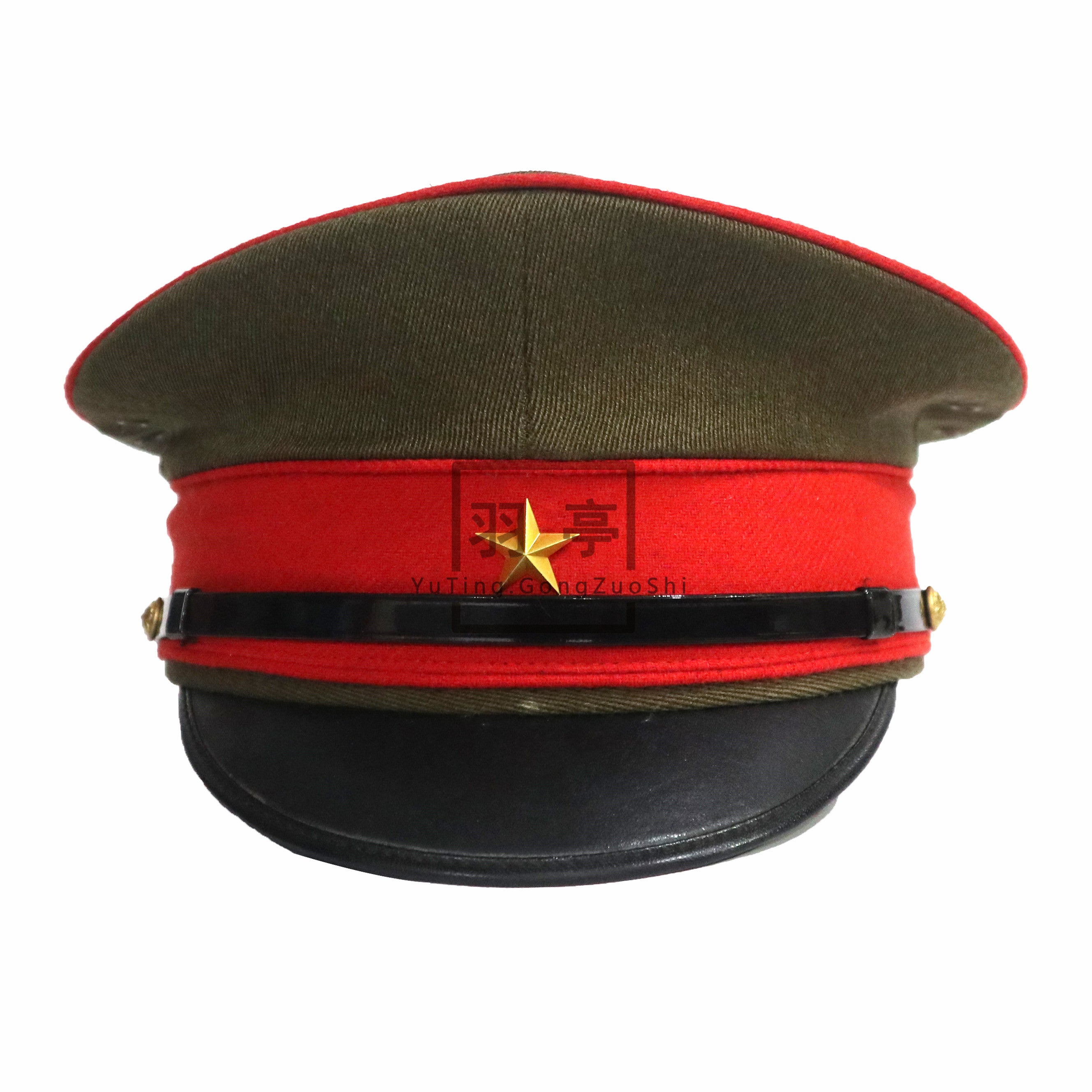 高端复制军帽– YU TING