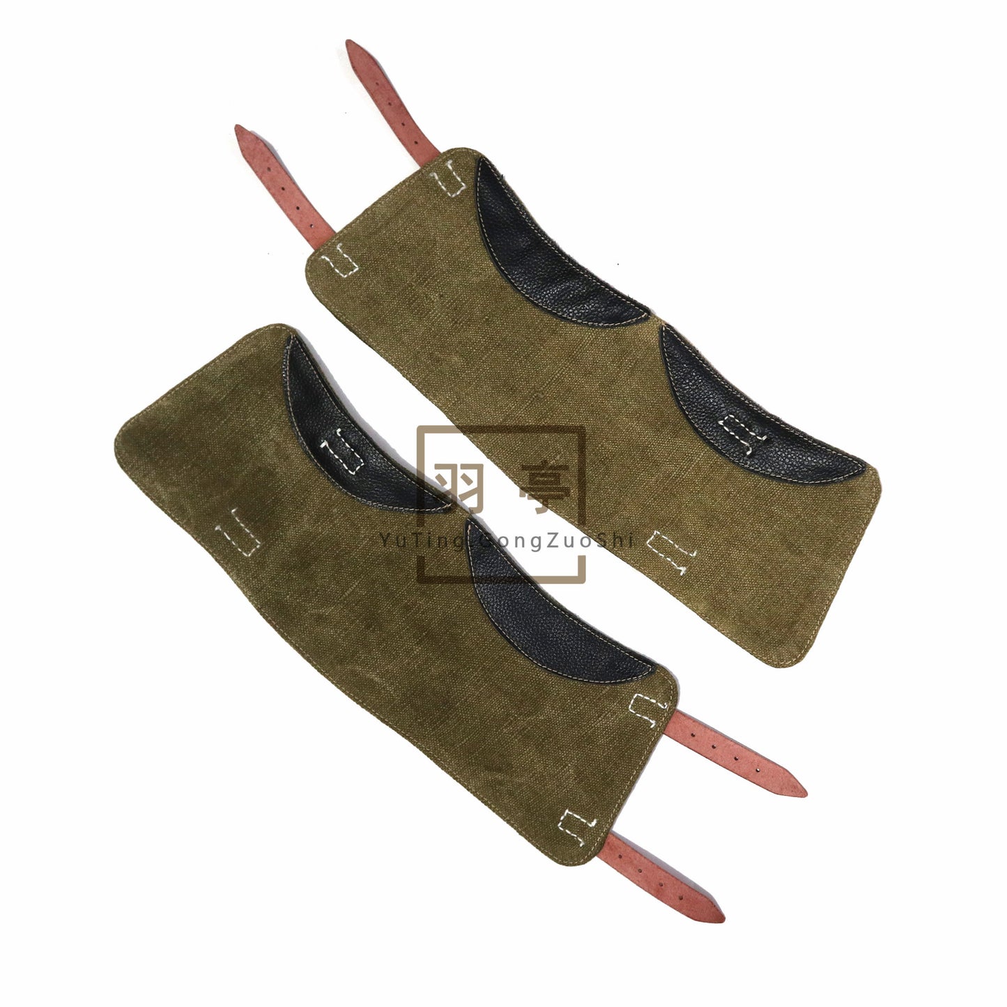 复制二战德国绑腿WWII German Wool Puttees Leg Wraps, Military Reenactment Movie Costume Prop