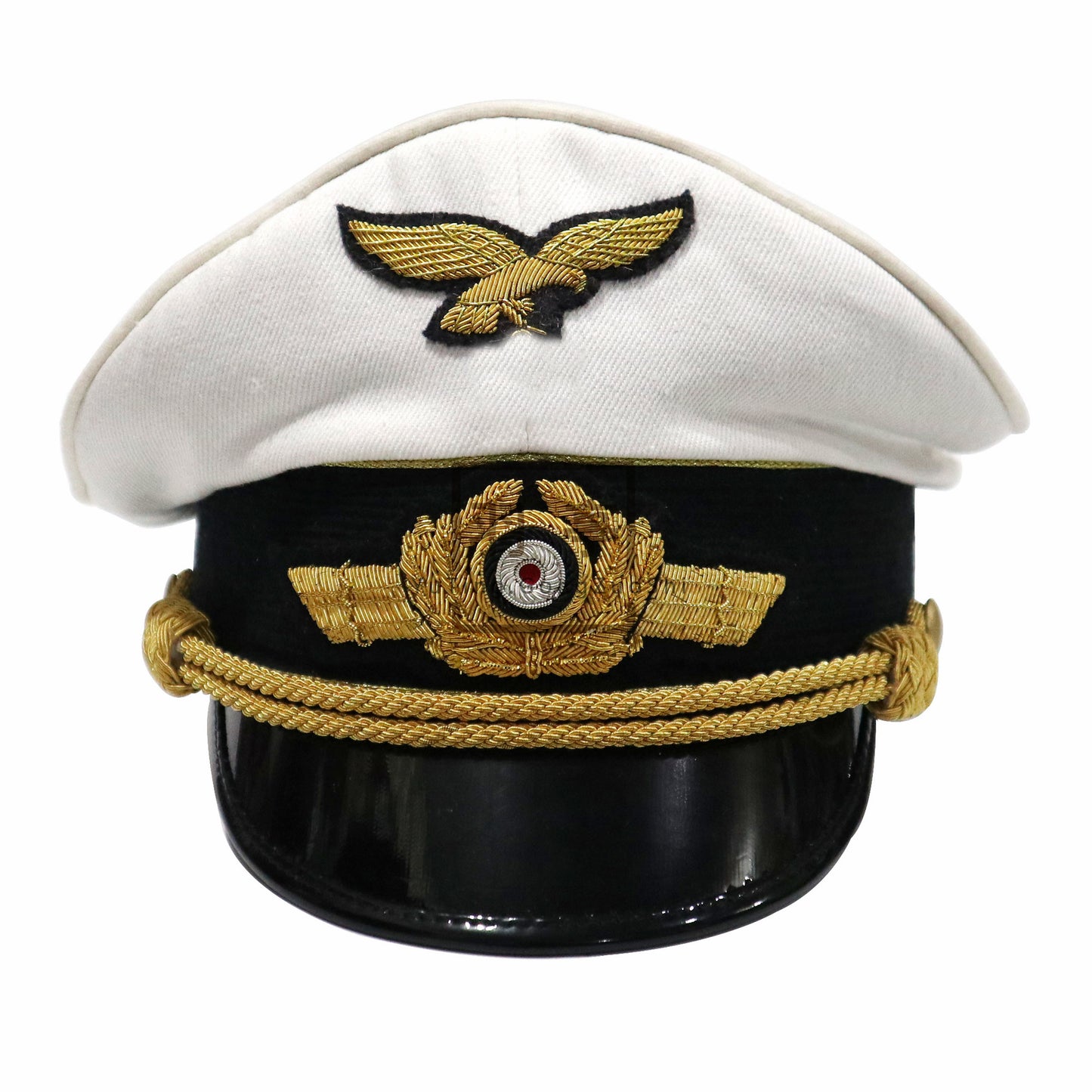 复制德国空军夏季将军大檐帽