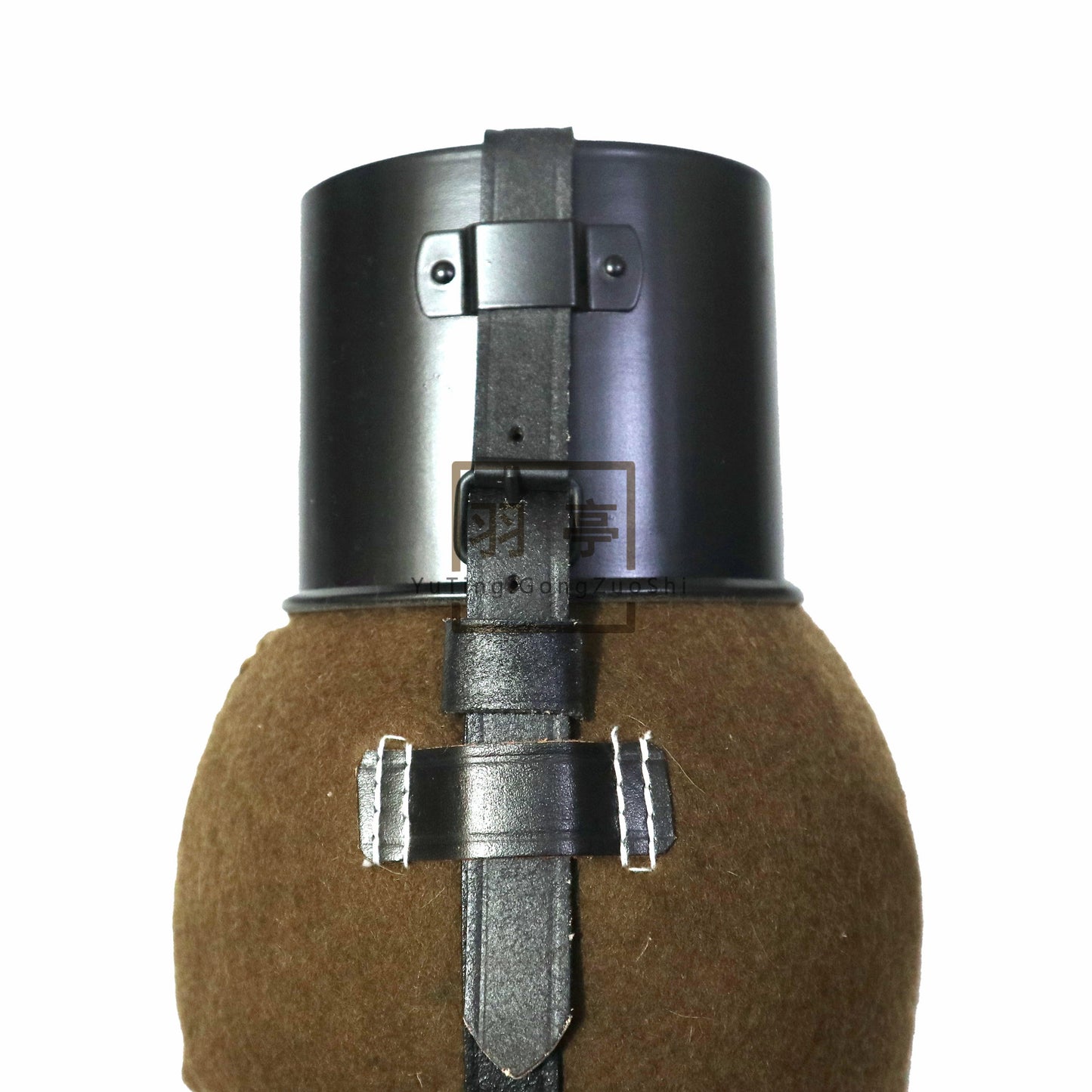复刻二战德国m31型水壶毛毡影视道具WW2 German M31 Canteen with Felt Cover Replica, Movie Prop Reenactment Gear, Historical Reproduction Militaria Collectible
