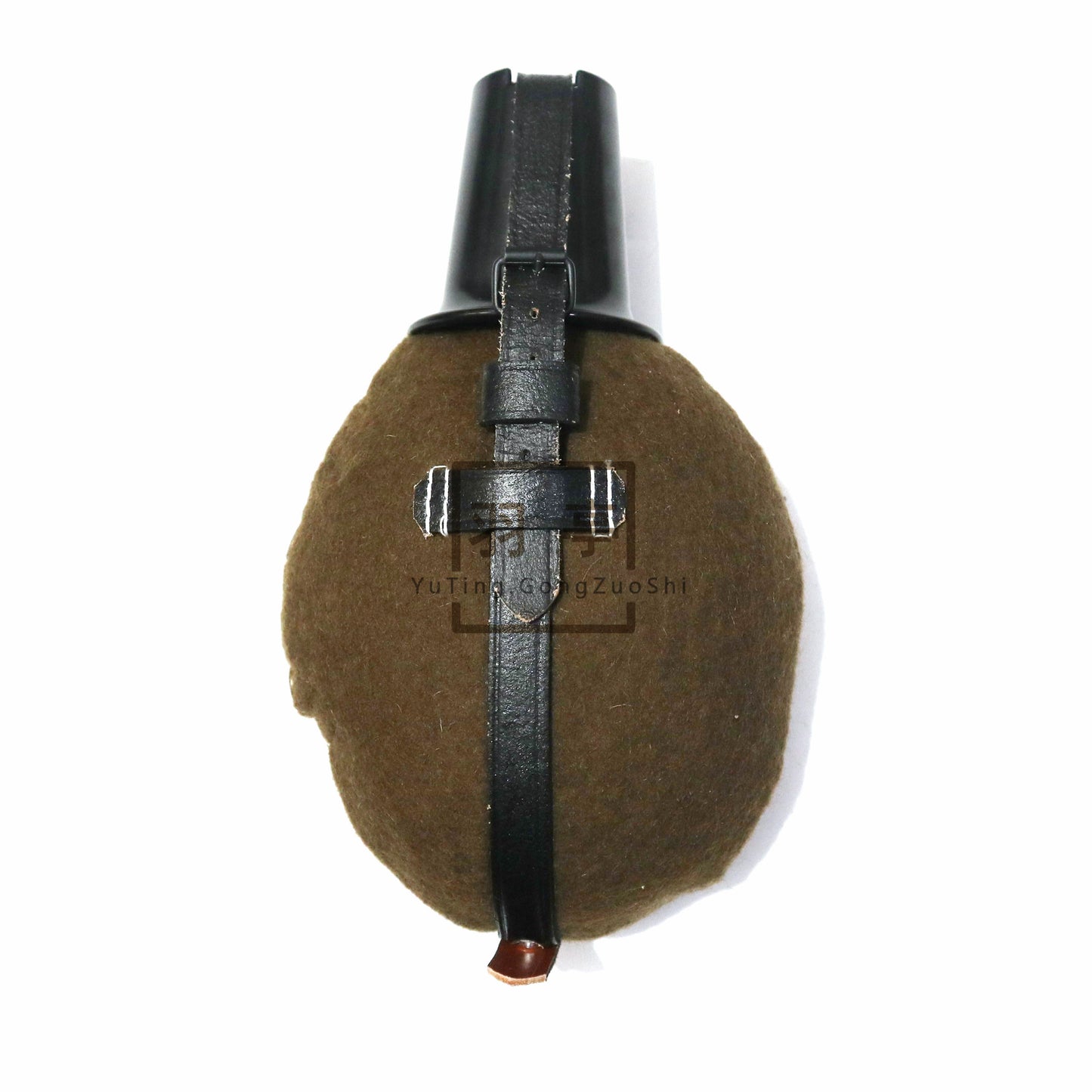 复刻二战德国m31型水壶毛毡影视道具WW2 German M31 Canteen with Felt Cover Replica, Movie Prop Reenactment Gear, Historical Reproduction Militaria Collectible