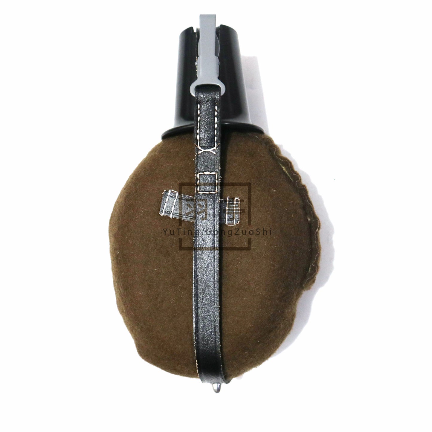 复刻二战德国m31型水壶毛毡影视道具WW2 German M31 Canteen with Felt Cover Replica, Movie Prop Reenactment Gear, Historical Reproduction Militaria Collectible