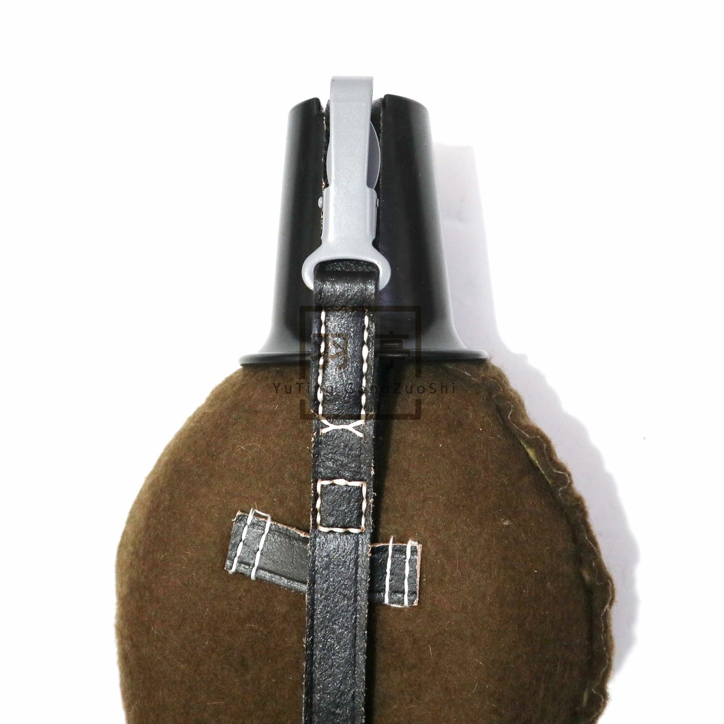 复刻二战德国m31型水壶毛毡影视道具WW2 German M31 Canteen with Felt Cover Replica, Movie Prop Reenactment Gear, Historical Reproduction Militaria Collectible