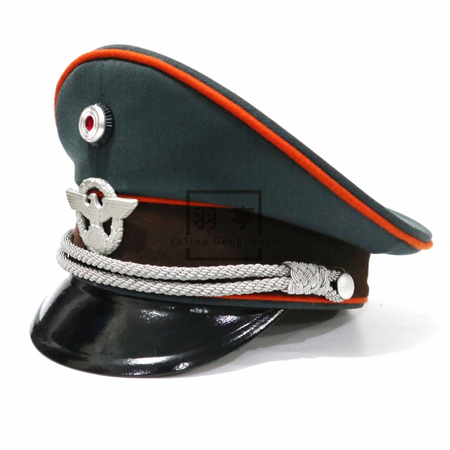 复制德国乡村警察大檐帽