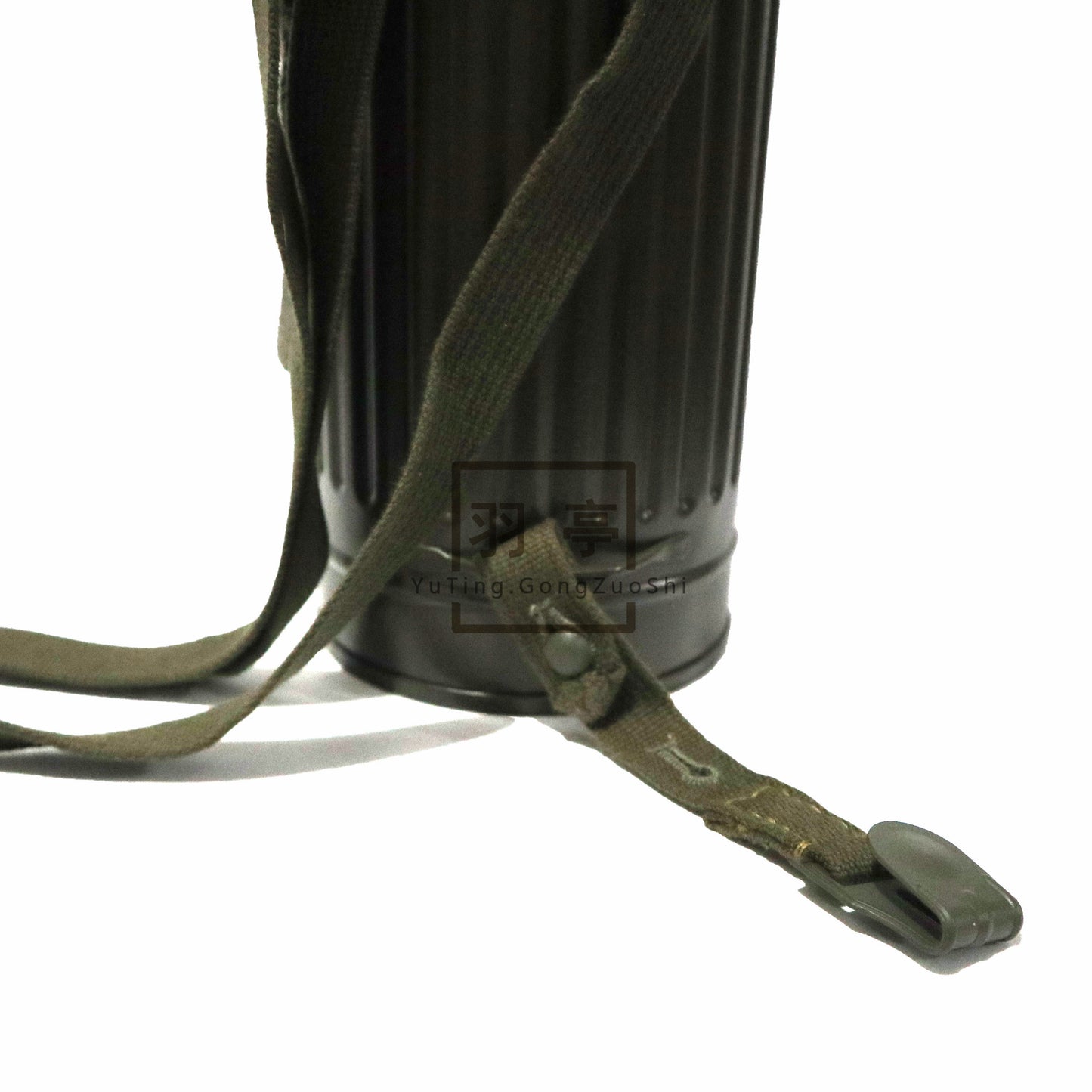 复刻二战德国防毒面具罐子影视道具WW2 German Gas Mask Canister Replica, Historical Reenactment Film & TV Costume Prop