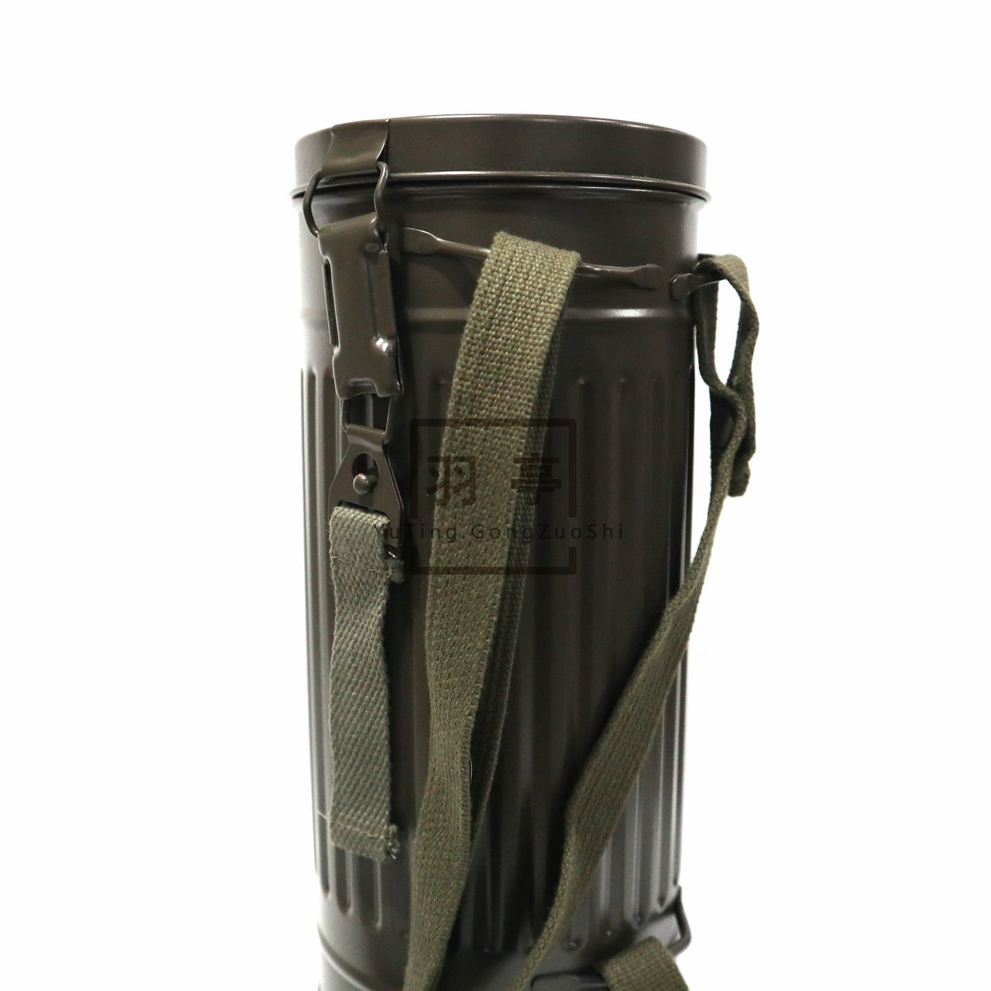 复刻二战德国防毒面具罐子影视道具WW2 German Gas Mask Canister Replica, Historical Reenactment Film & TV Costume Prop