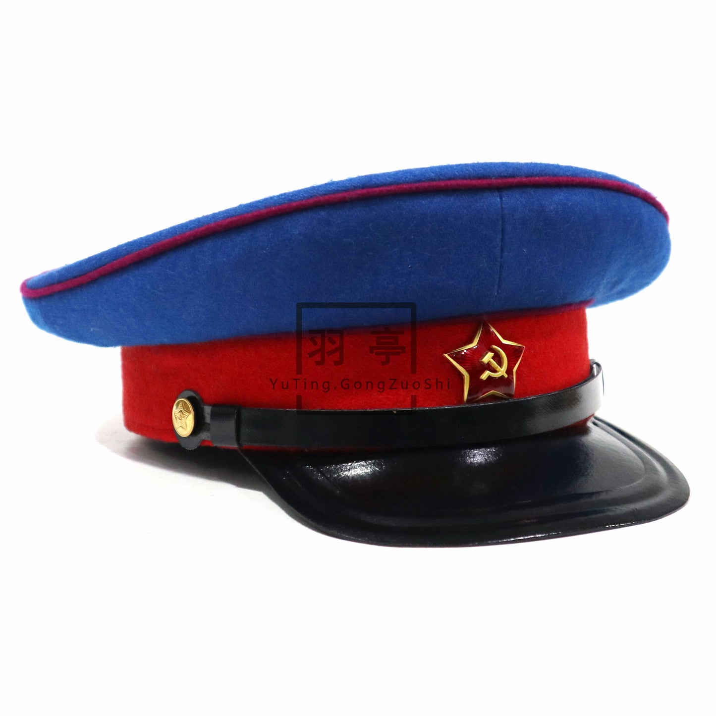 复制前苏联内务部大檐帽